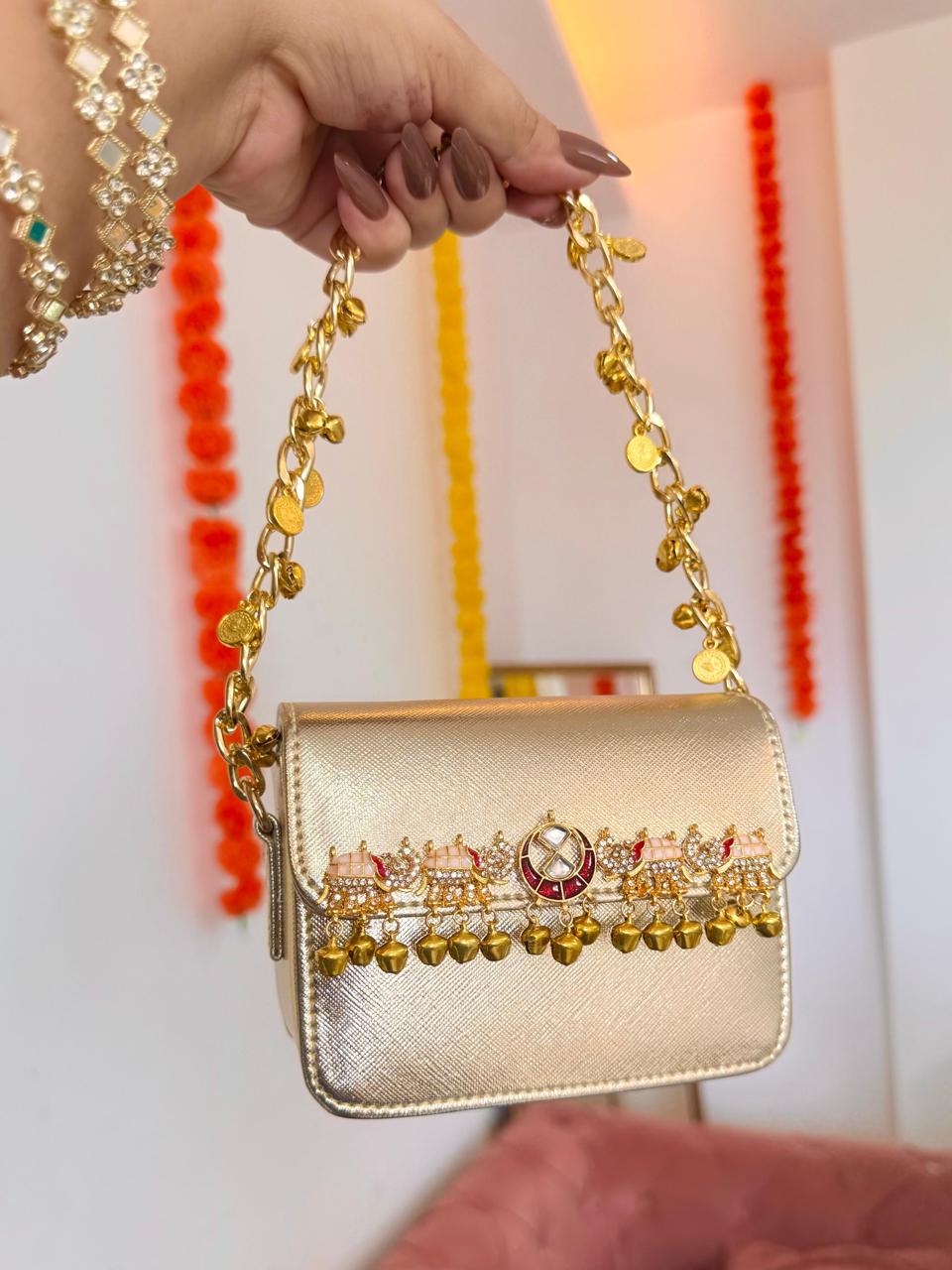 SUNHERA 2.0 – Golden Glam Metallic Mini