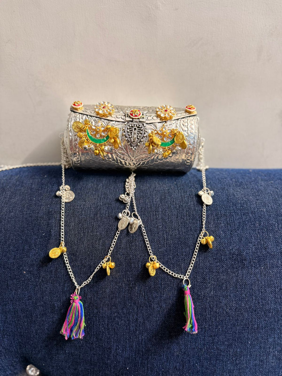 VIRAASAT FESTIVE BARREL BAG