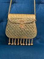Rajvanshi Swarna Tassel Clutch