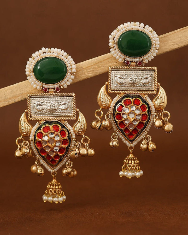 Rajvaibhav Kundan Jhumki Danglers