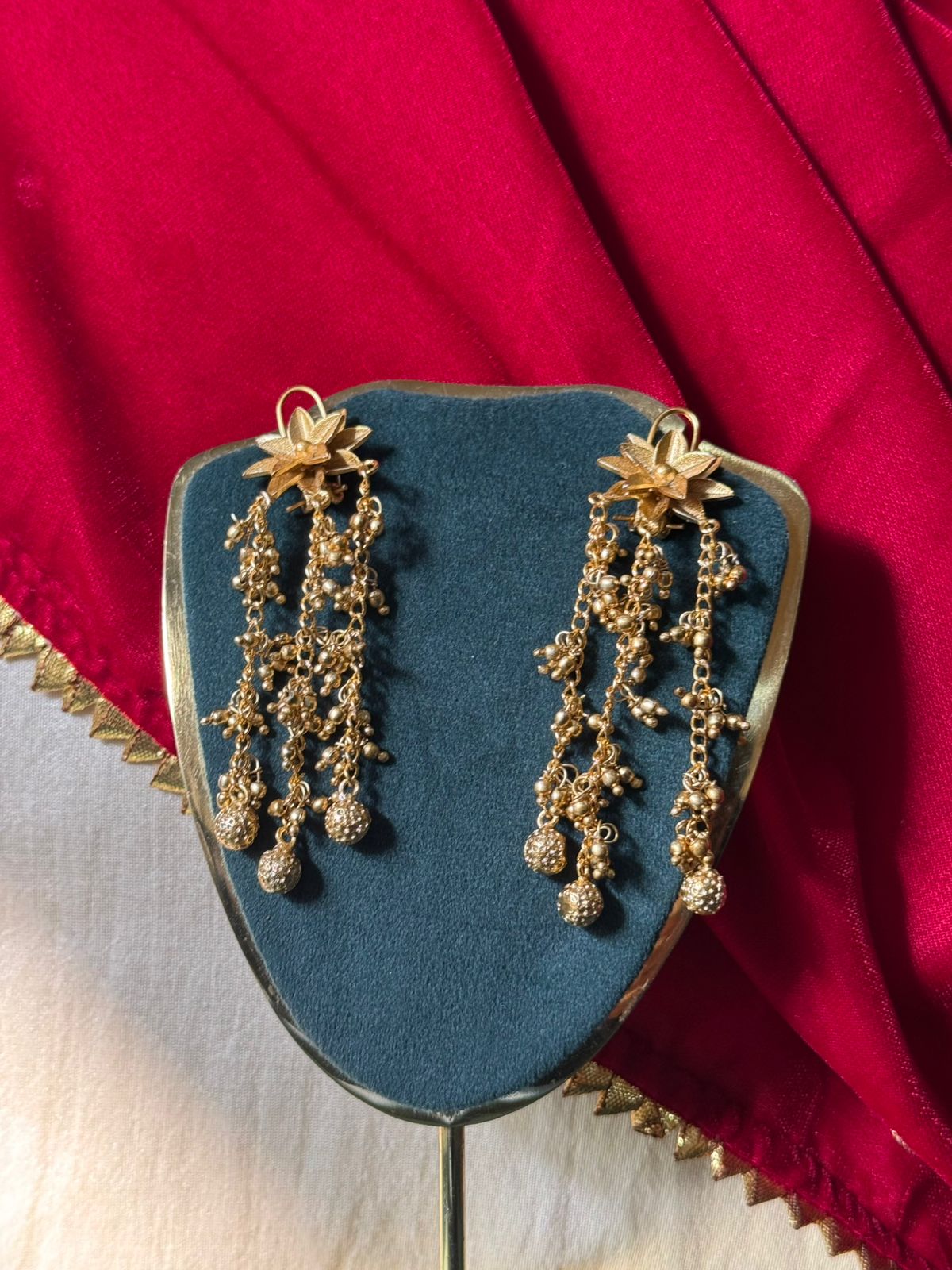 Sunehri Vasant Cascade Earrings