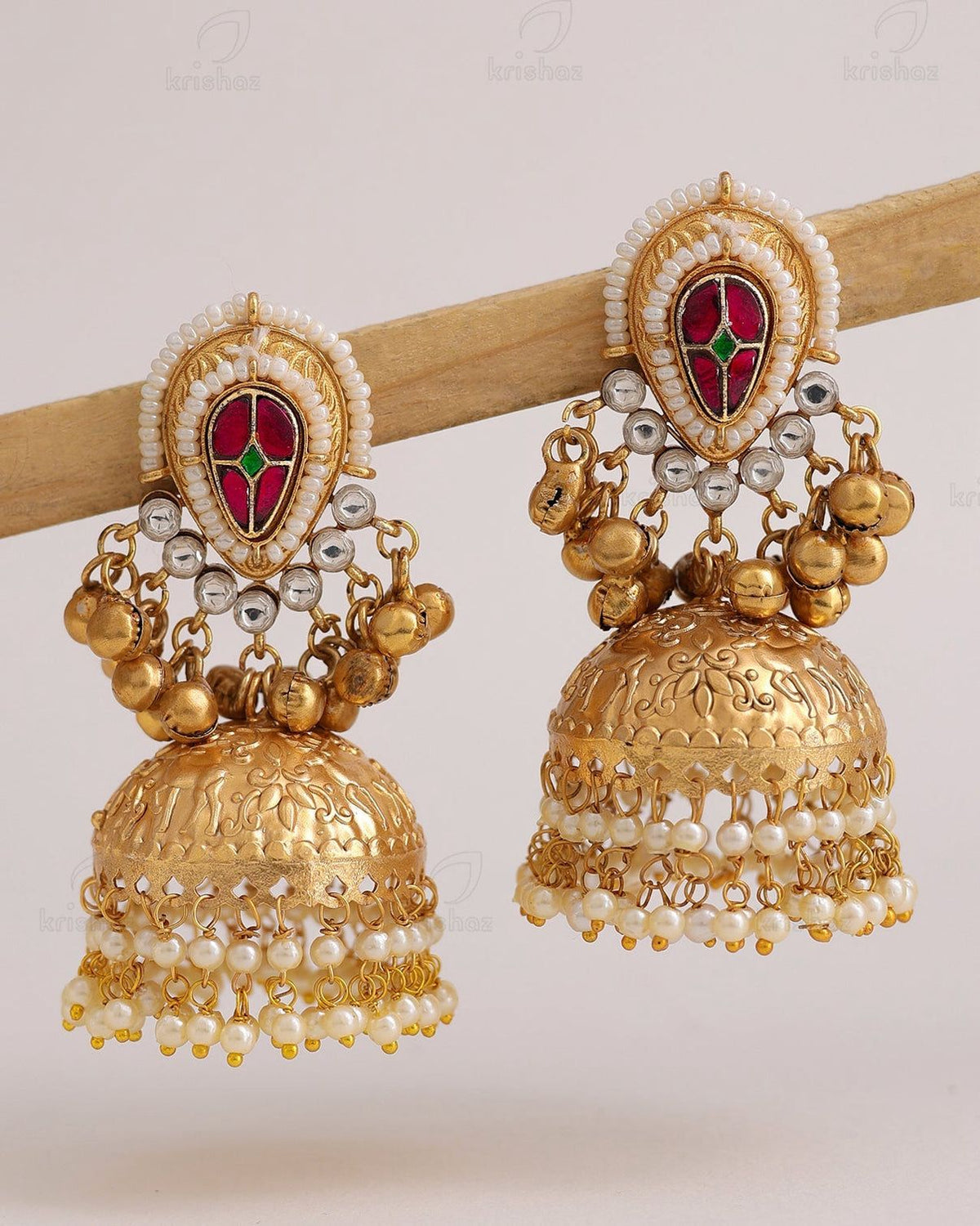 The Royal Heritage Jhumkas