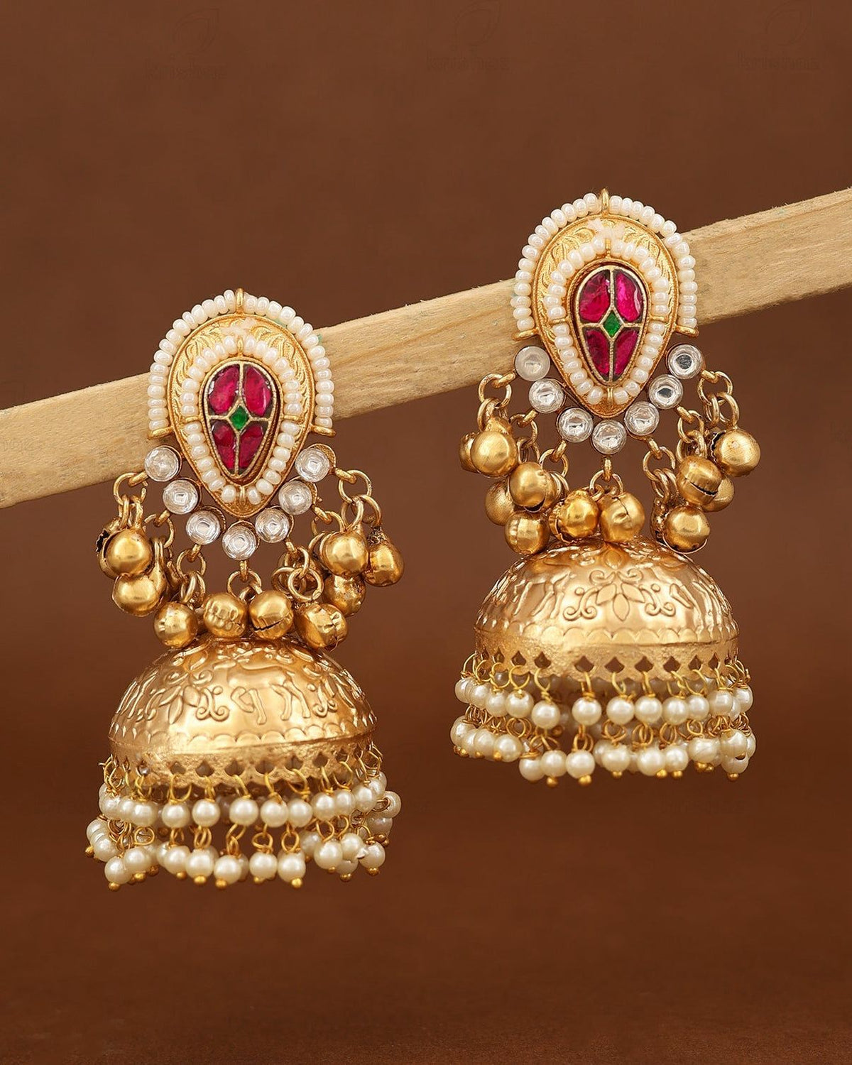 The Royal Heritage Jhumkas