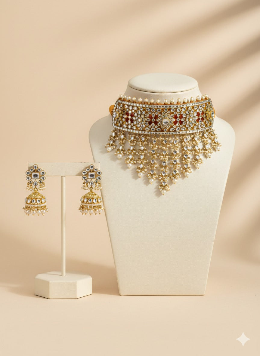 Riwaayat Noor Bridal Choker Set