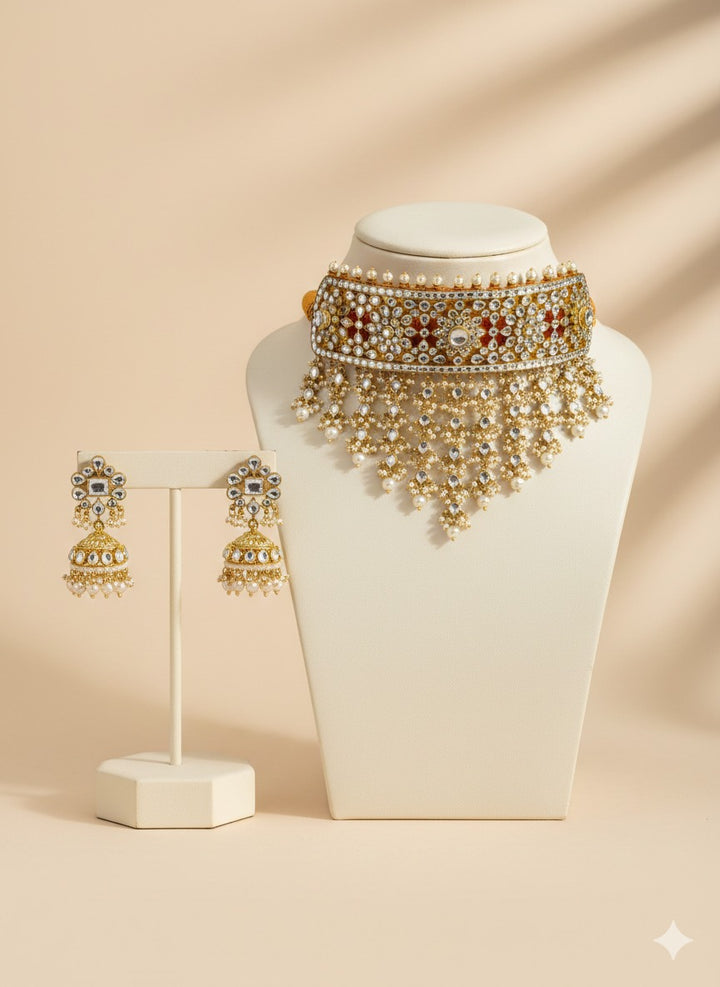 Riwaayat Noor Bridal Choker Set