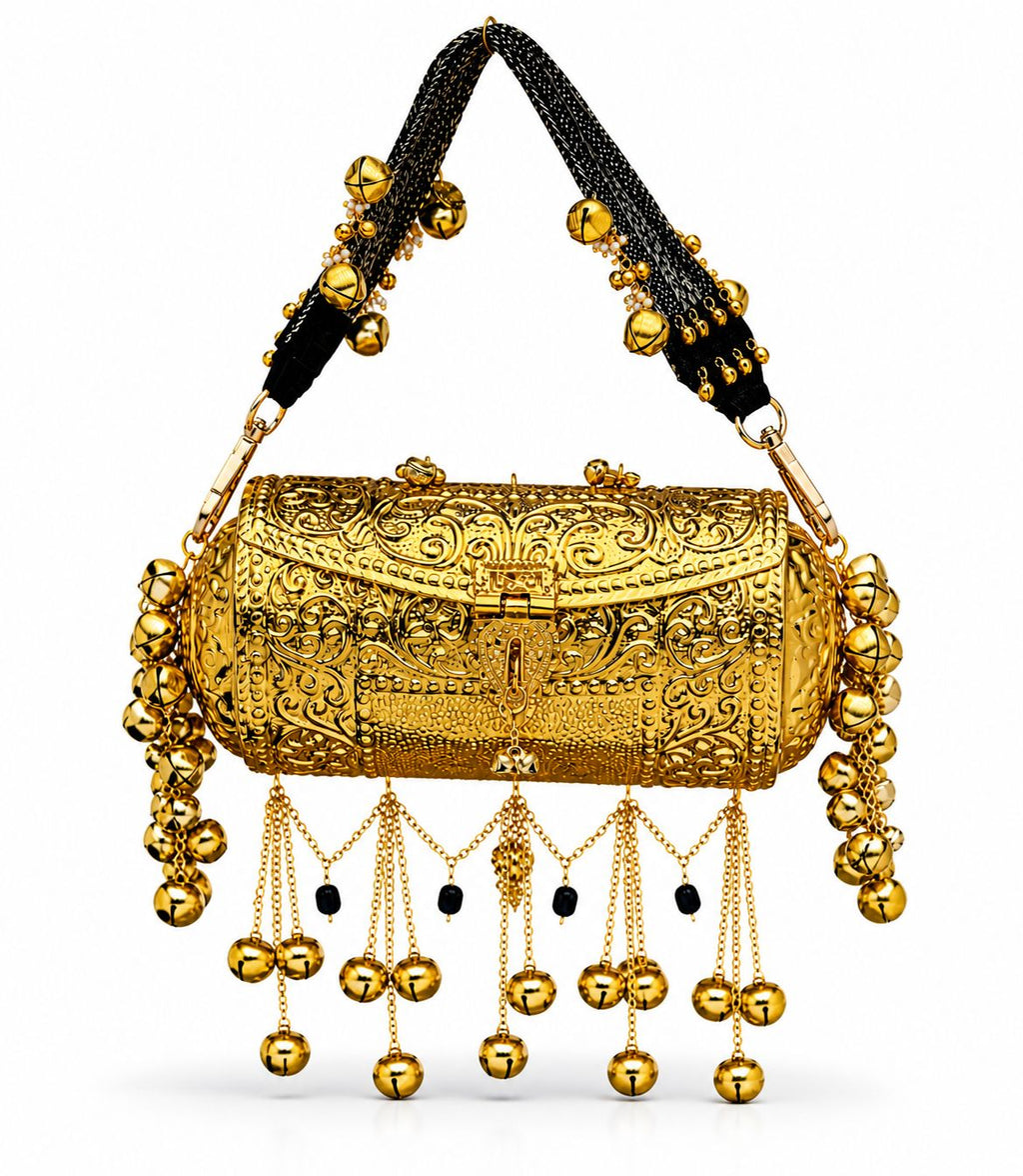 Royal Ghungroo Heritage Potli Clutch