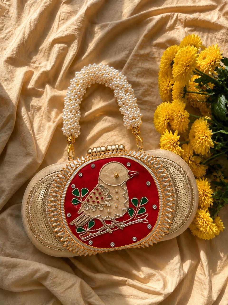 Bagh-e-Bulbul Clutch Bag
