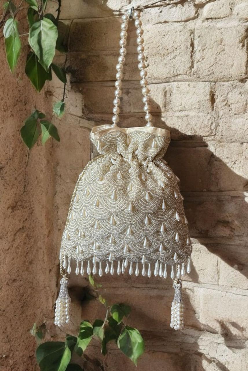Chaandni Pearl Potli Bag