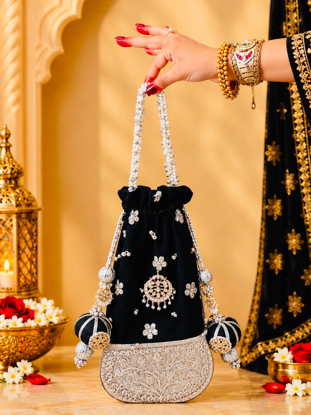 NOOR-E-SIYAH – The Bridal Potli