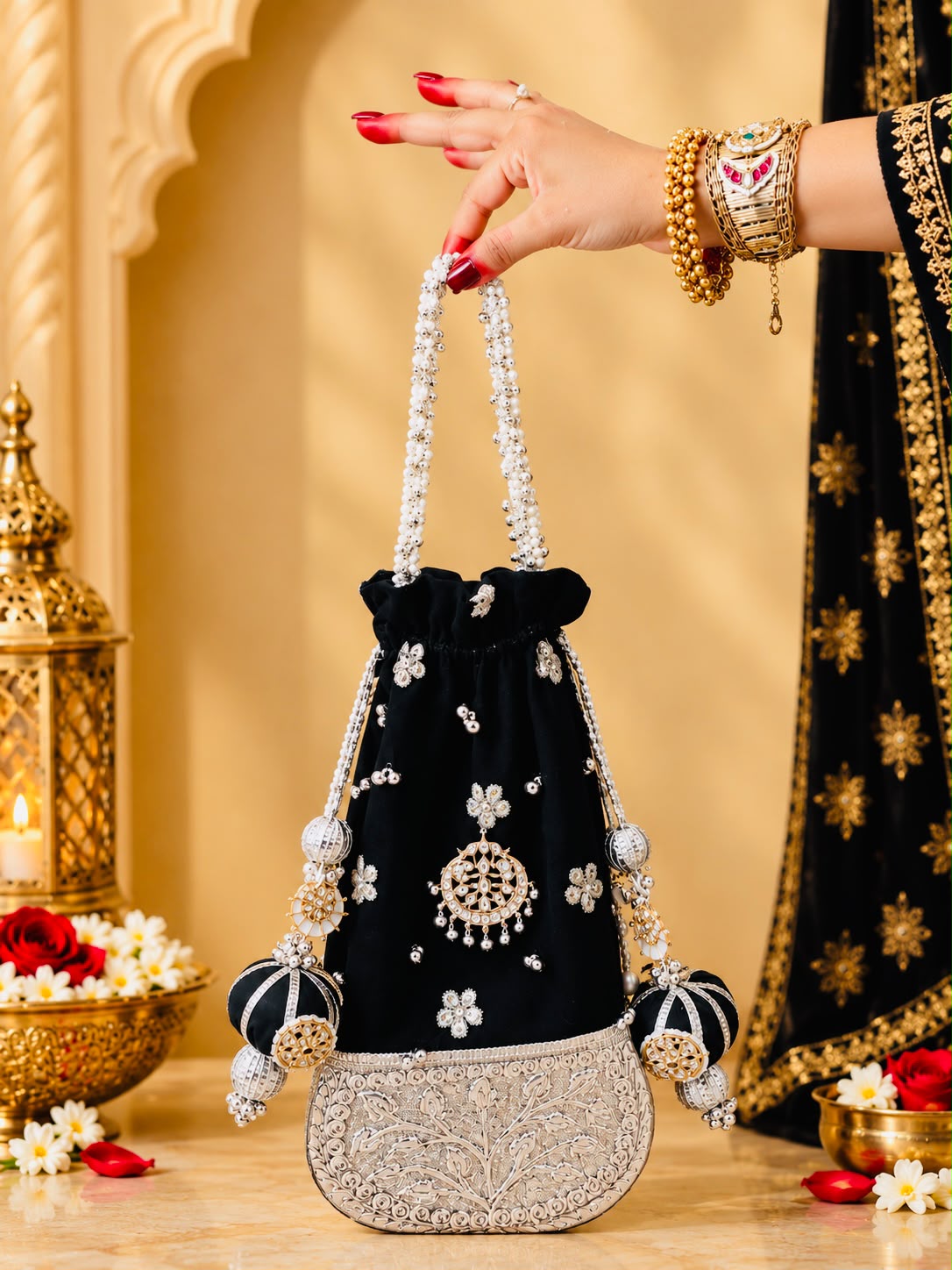 NOOR-E-SIYAH – The Bridal Potli