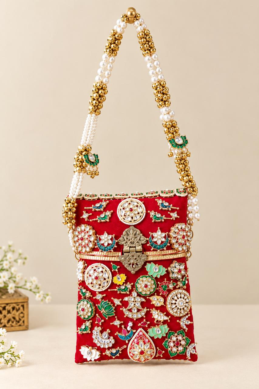 CHAMAK – The Royal Bridal Clutch