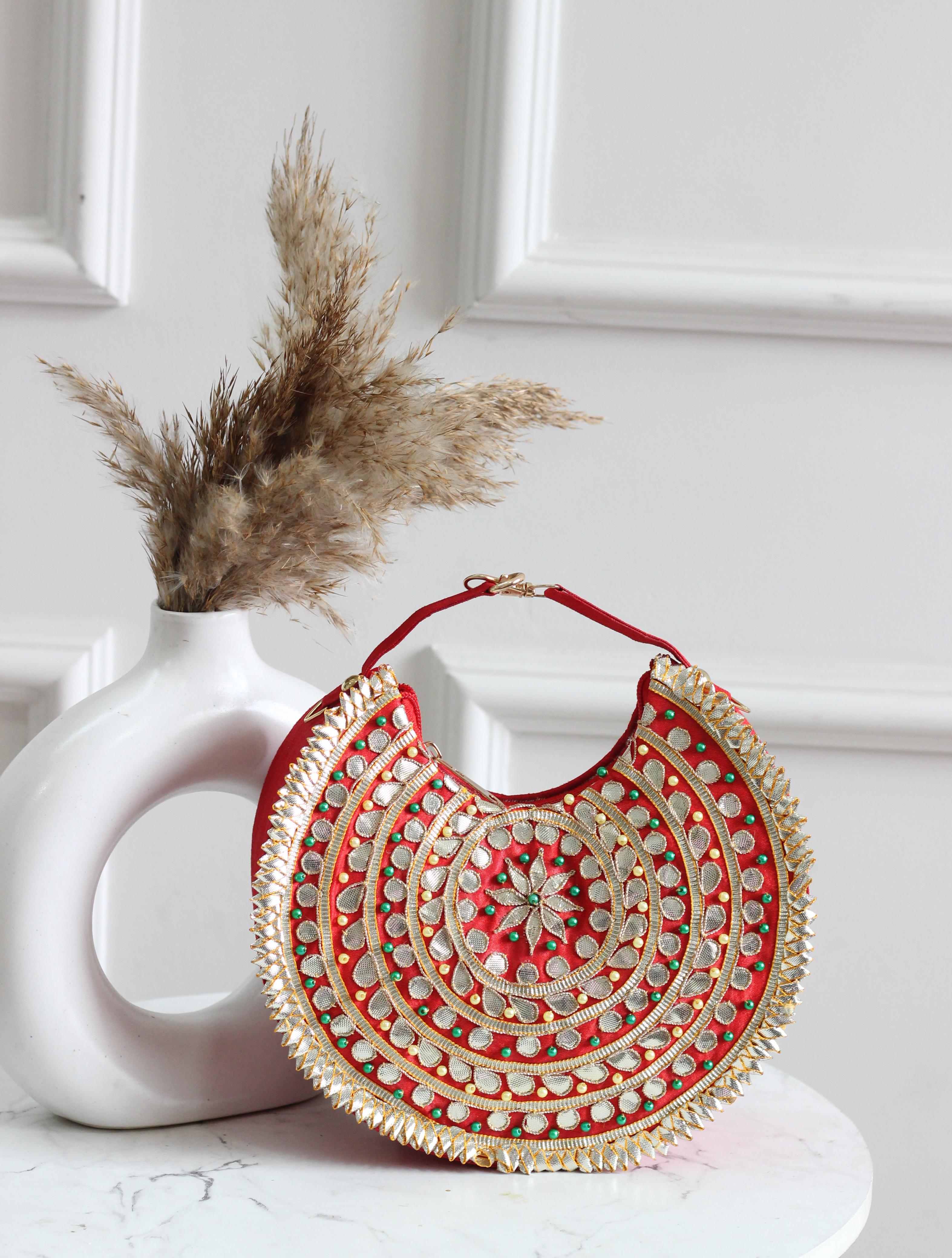 Param Sundari -Handcrafted Elegance red