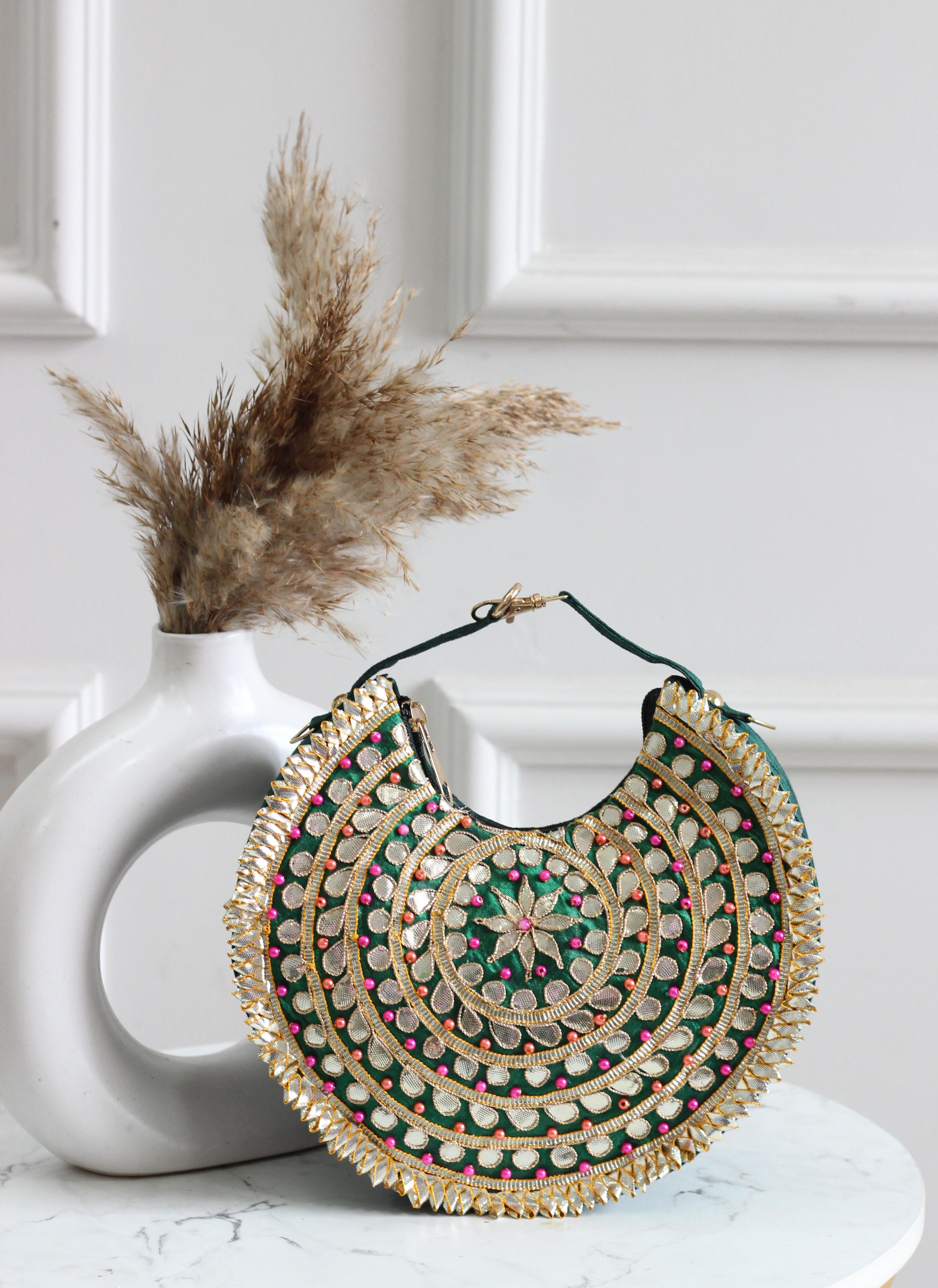 Param Sundari Handcrafted Elegance Green