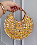 Param Sundari The Gota Patti Crescent Bag
