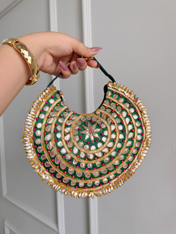 Param Sundari Handcrafted Elegance Green