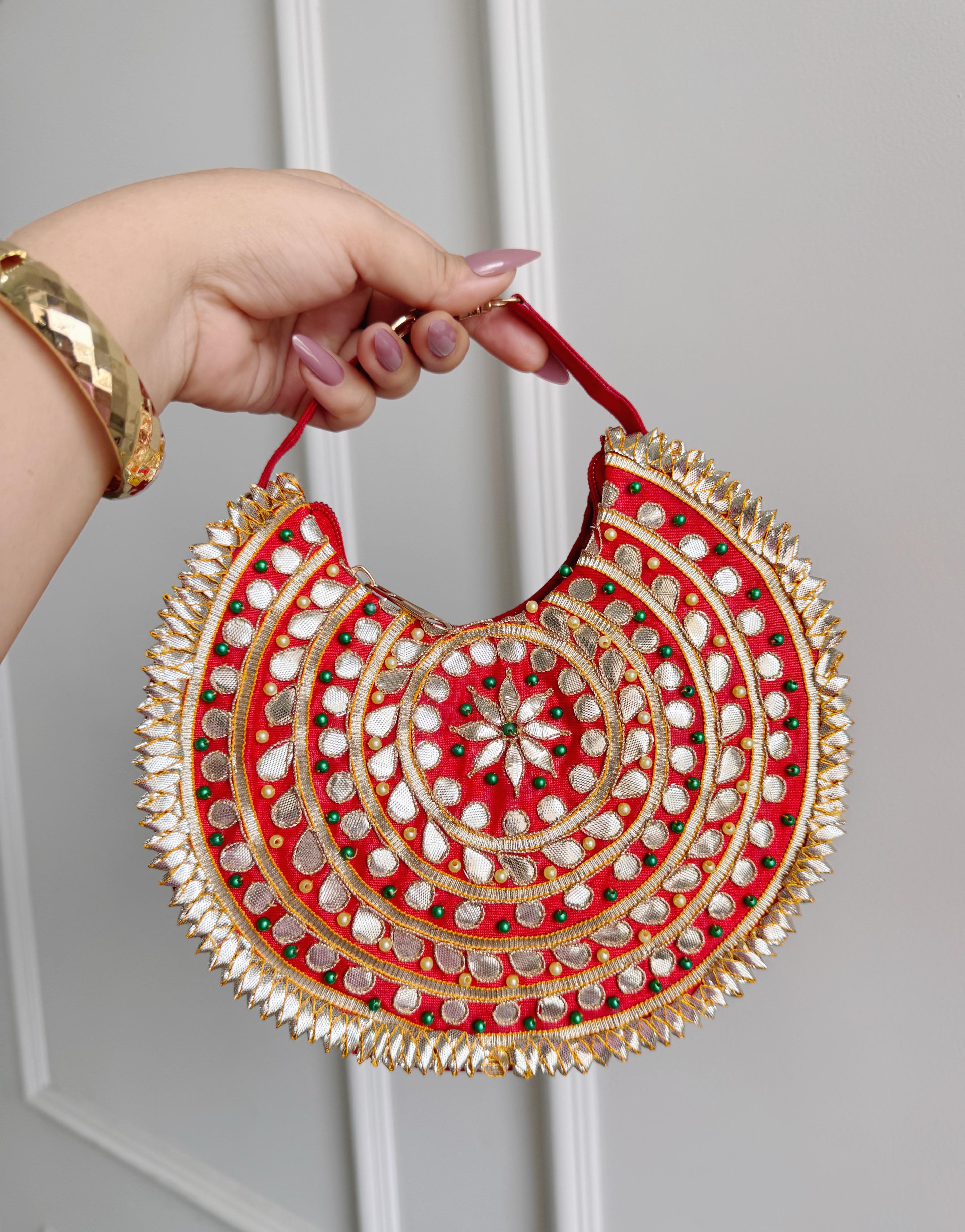 Param Sundari -Handcrafted Elegance red