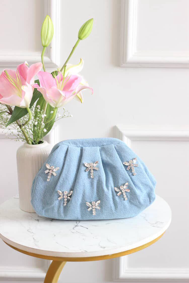 Crystal Wings Cloud Bag