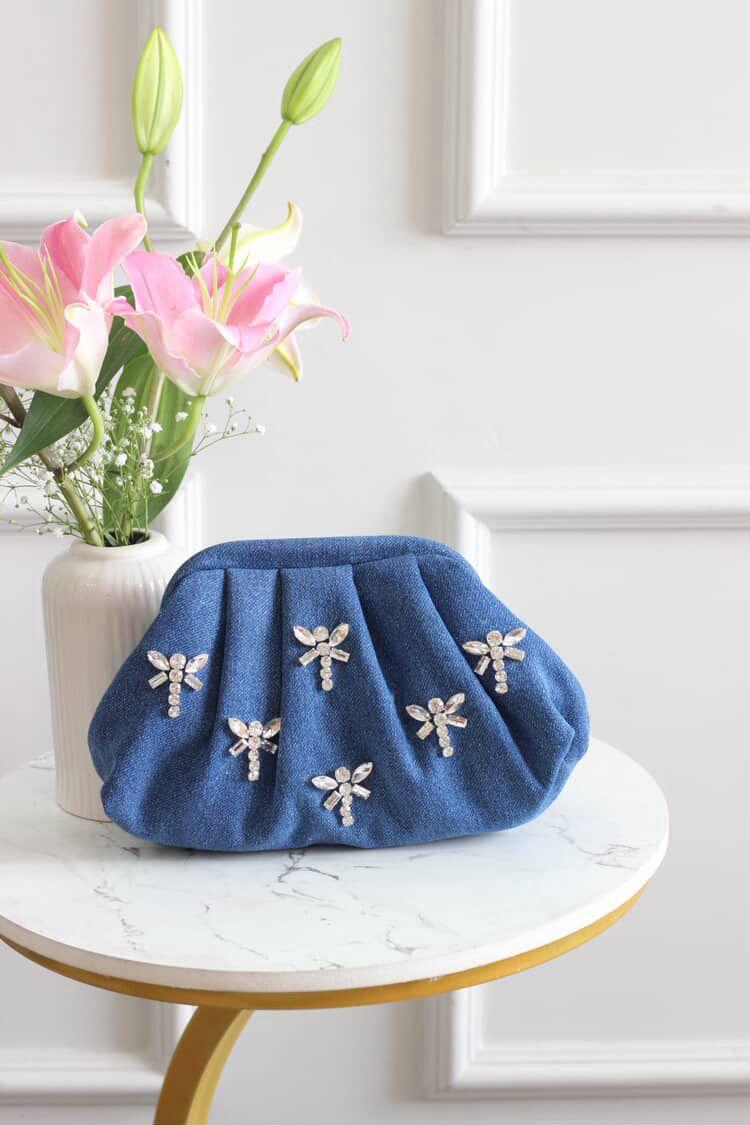 Crystal Wings Cloud Bag