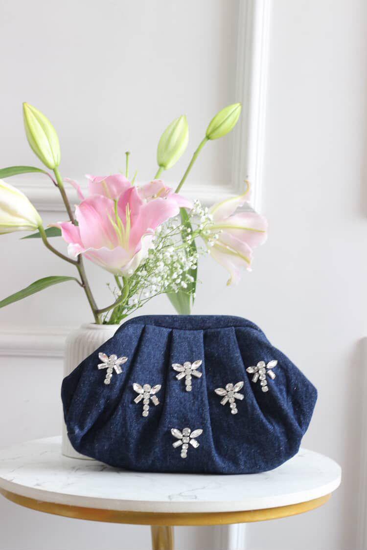 Crystal Wings Cloud Bag