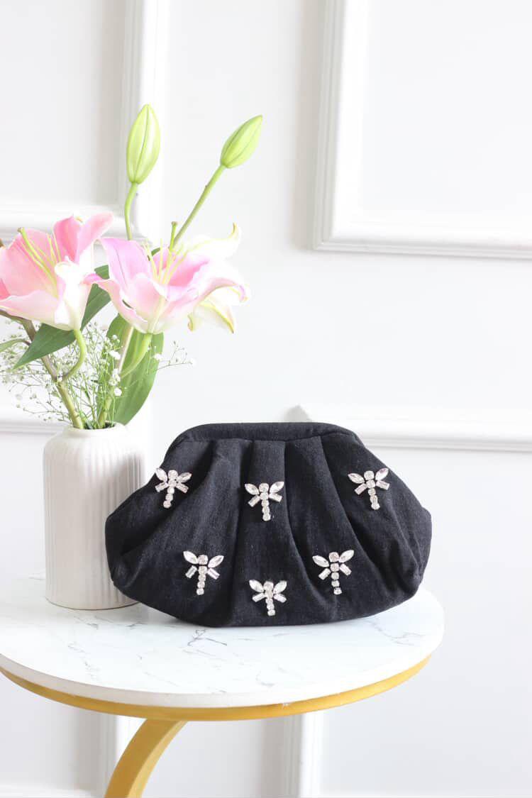 Crystal Wings Cloud Bag