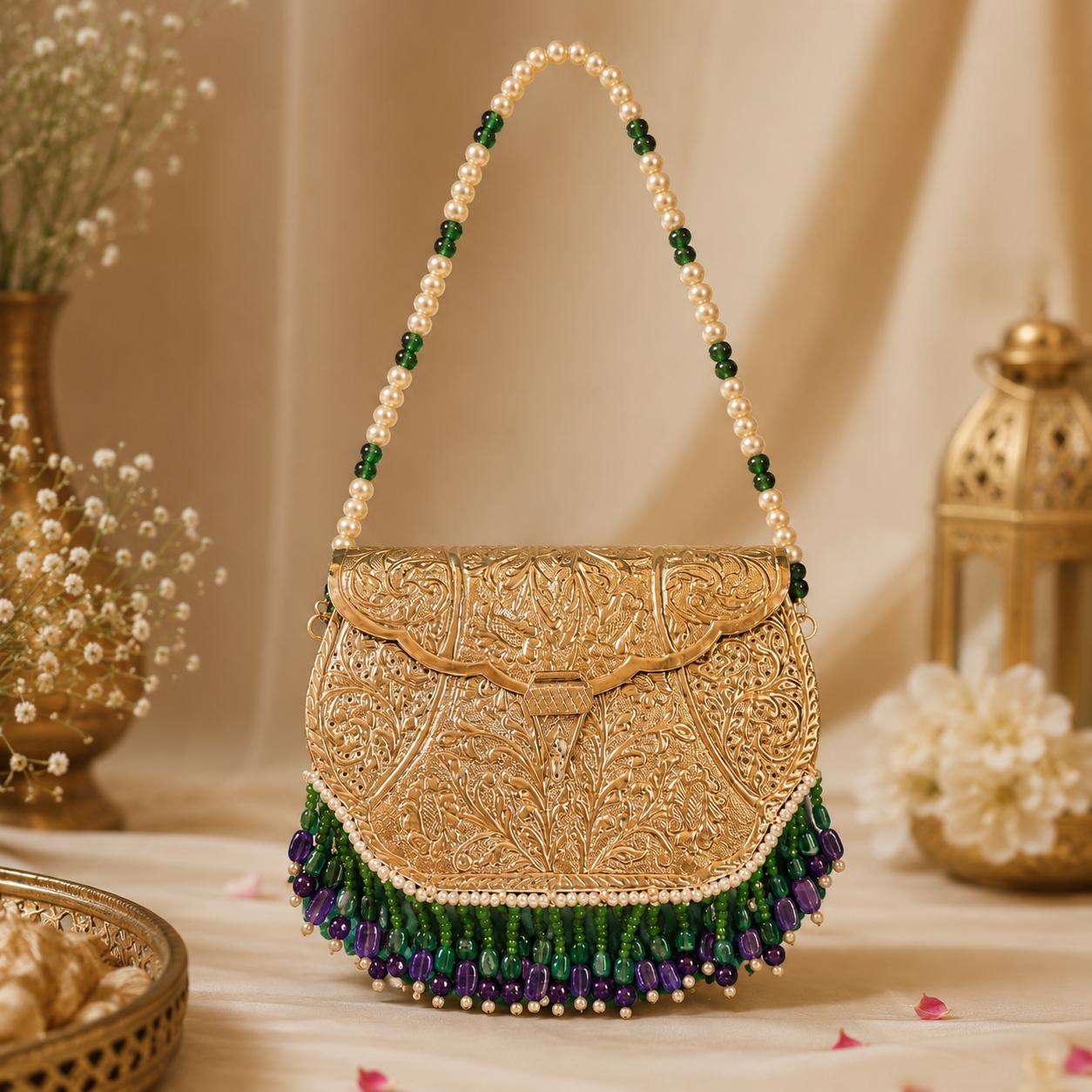 Mastani Mahal Heritage Clutch