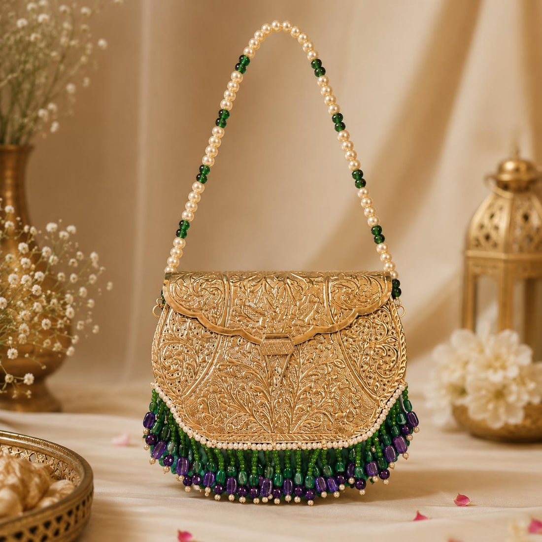 Mastani Mahal Heritage Clutch