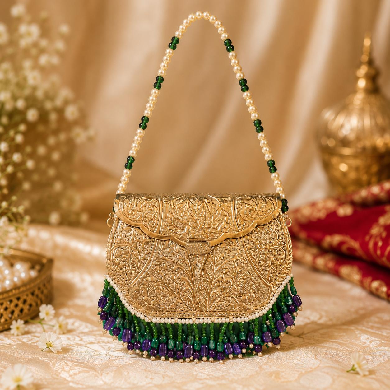 Mastani Mahal Heritage Clutch