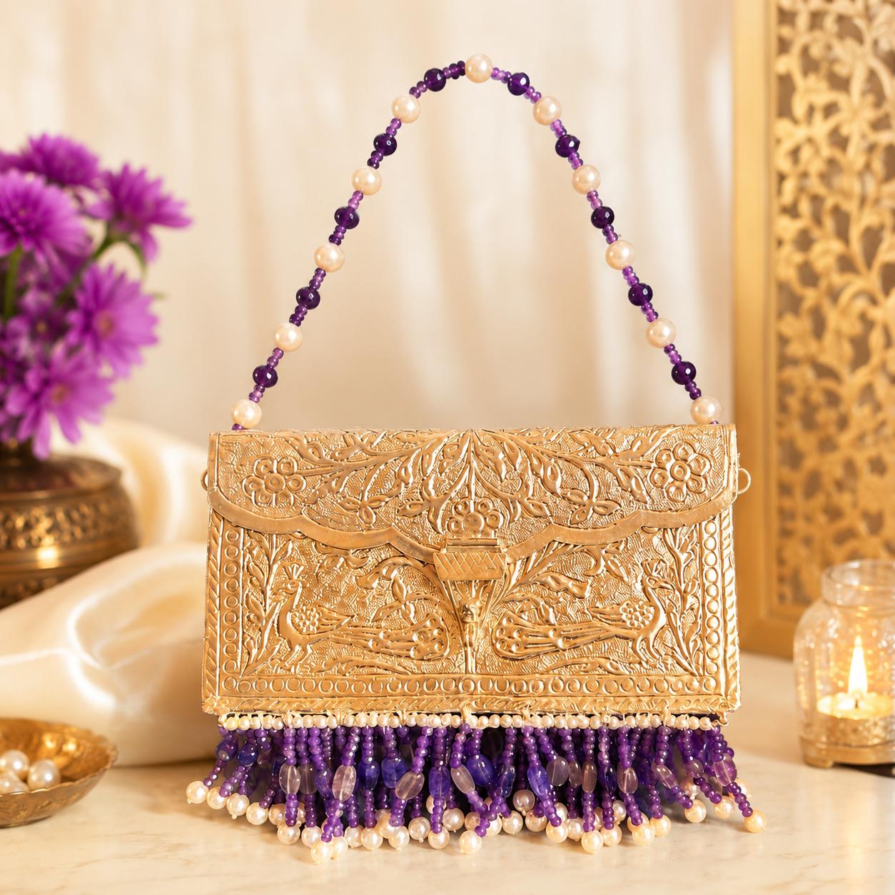 Mor Bagh Heritage Clutch