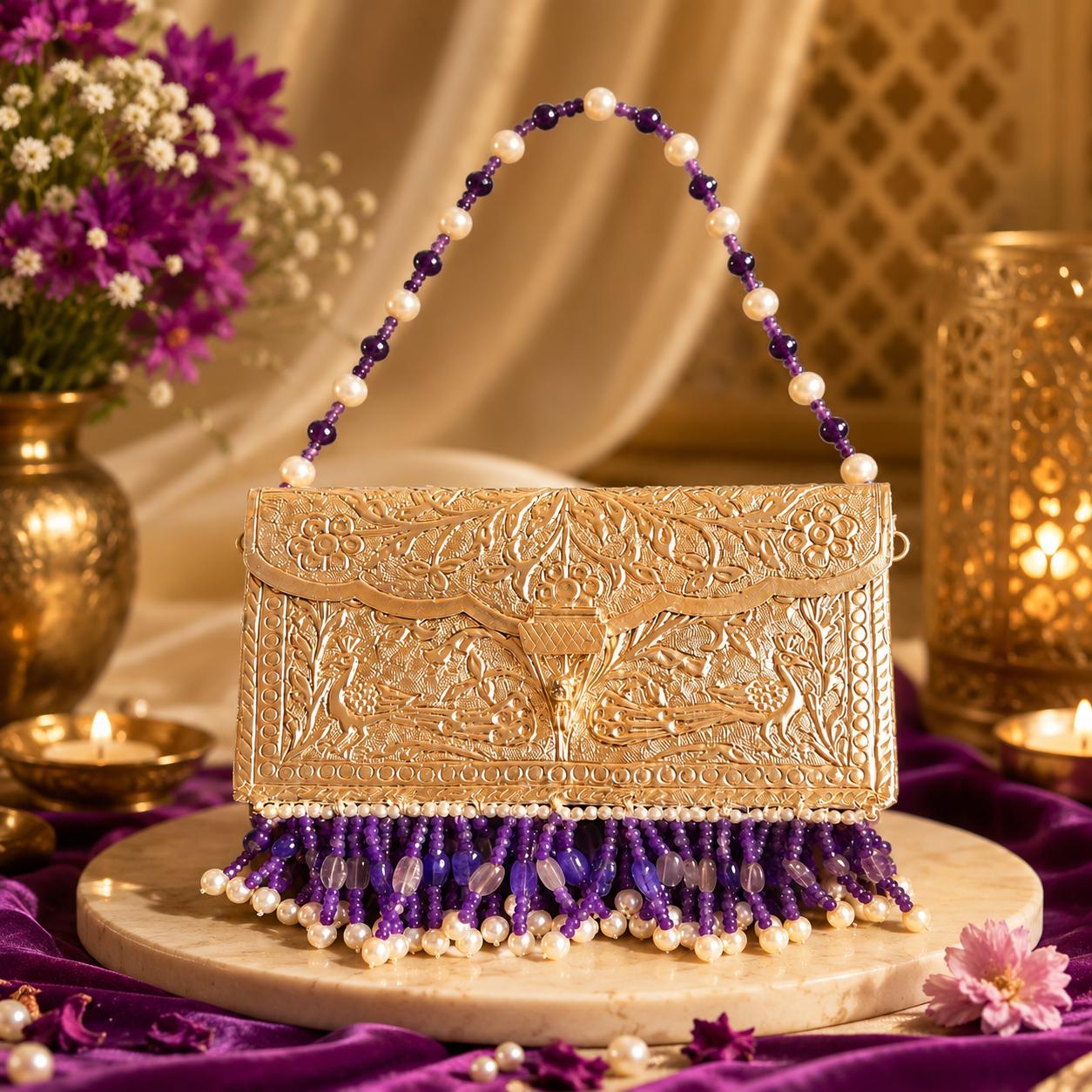 Mor Bagh Heritage Clutch