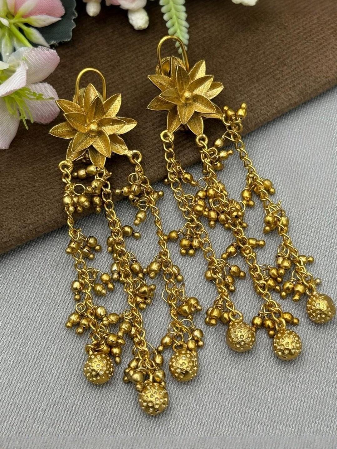 Sunehri Vasant Cascade Earrings