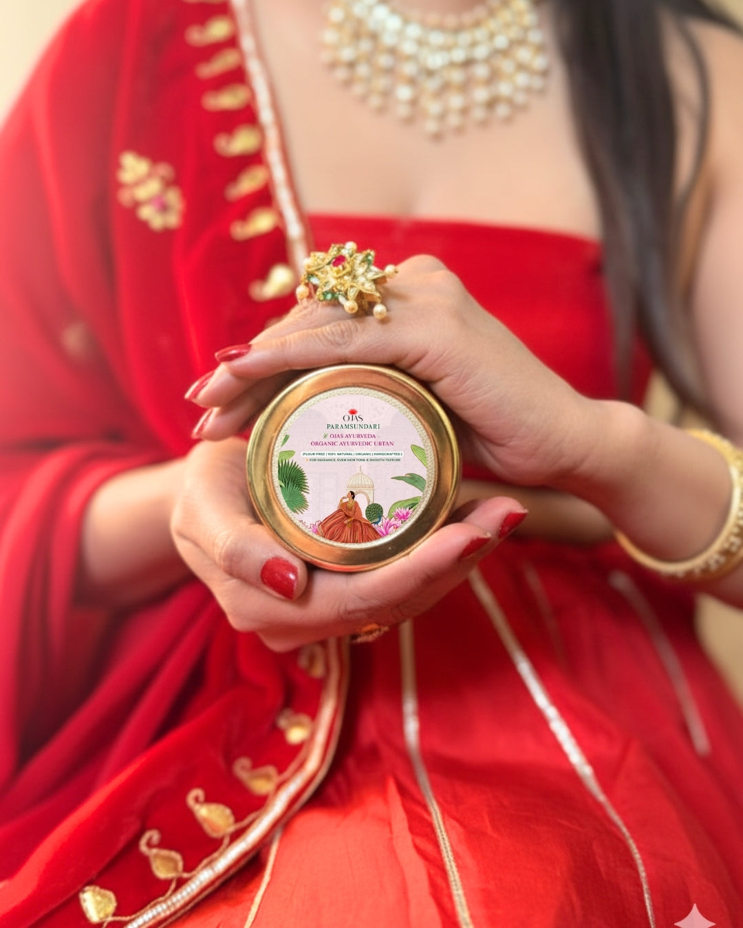 Ojas ParamSundari Organic Ayurvedic Ubtan (100GM)
