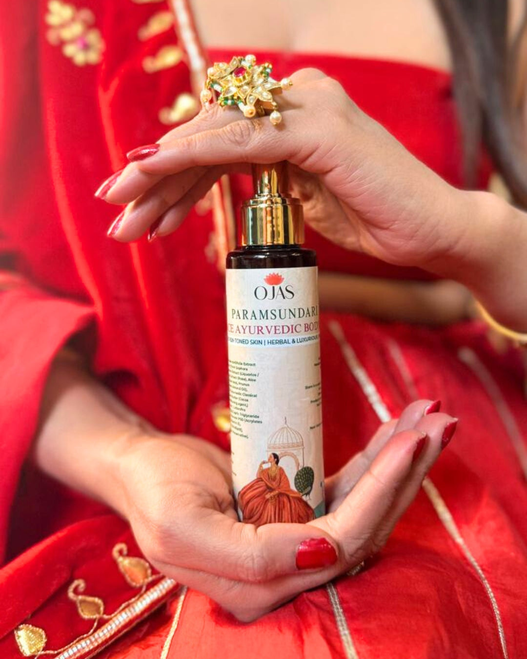 Ojas ParamSundari Radiance Ayurvedic Body Lotion (100ML)